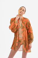 AGAETE ORANGE 0638 - BLUSÃ“N