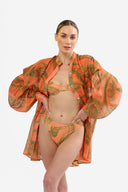 AGAETE ORANGE 0638 - BLUSÃ“N