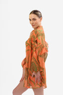 AGAETE ORANGE 0638 - BLUSÃ“N