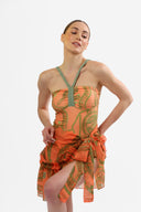 AGAETE ORANGE 0637 - PAREO