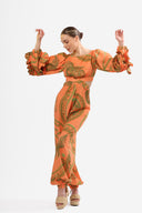 AGAETE ORANGE 0639 - ENTERIZO