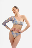 GALDOR BLUE 0208 - VESTIDO DE BAÑO ENTERO