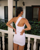 BACK VIEW SHORT LYCRA SKIRT