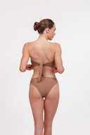 BERAKA 11354 -TOP Y BIKINI  TEJIDO MACRAME