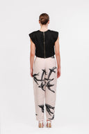 HASEDI BLACK 3036 - BLUSA LINO 100%