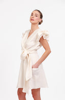 BORE 9029 - VESTIDO LINO 100%