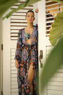 VARENNA BLUE 0418 - KIMONO