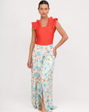 Pantalón GIARDINO estampado floral – vista frontal