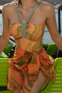 AGAETE ORANGE 0637 - PAREO