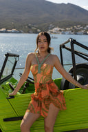 AGAETE ORANGE 0637 - PAREO